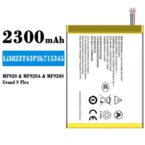 Phone battery Li3823T43P3h715345 for ZTE MF910/MF910S/MF920M/MF920/MF920A/MF920S
