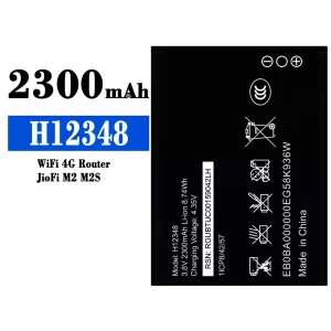Phone battery H12348 for ZTE WiFi 4G Router/JioFi M2 M2S
