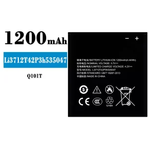 Phone battery Li3712T42P3h535047 for ZTE Q101T