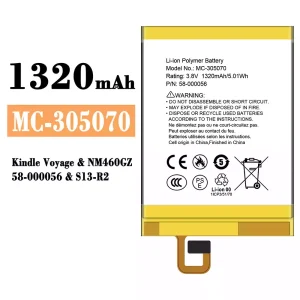 Phone battery MC-305070 for Amazon Kindle Voyage