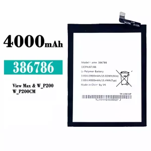 Phone battery 386786 for Wiko view max