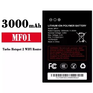 Phone battery MF01 for Kyocera Turbo Hotspot 2 WIFI Router