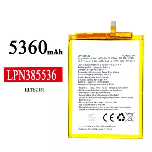 Phone battery LPN385536 for Hisense HLTE216T