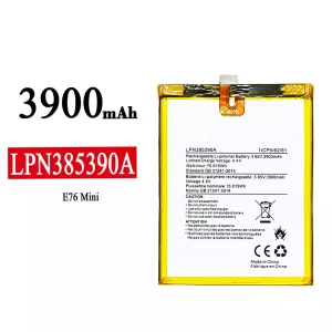 Phone battery LPN385390A for E76 mini