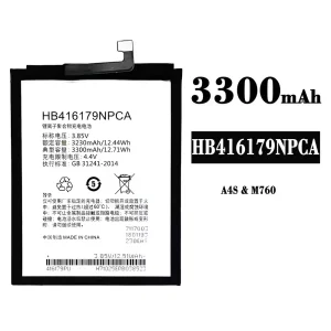 Phone battery HB416179NPCA for China Mobile A4S/M760