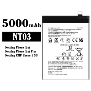 Phone battery NT03 for Nothing Phone 1 5G/2a/2a Plus