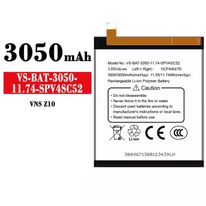 Phone battery VS-BAT-3050-11.74-SPV4SC52 for VESTEL VNS Z10