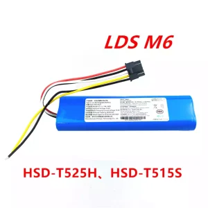 Replacement Battery For Robot Vacuum cleaner TOMEFON TF-G85,FMART X80 D700,Viomi 1X (2800mAh)