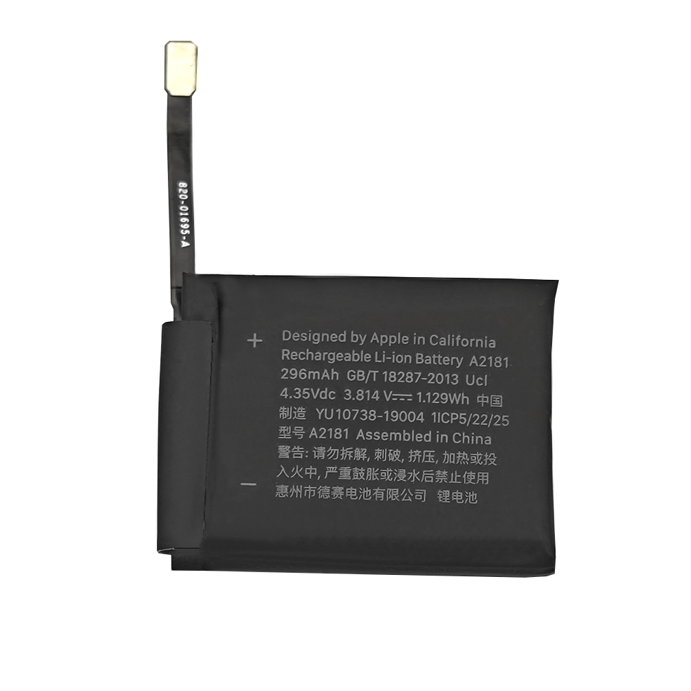 Replacement battery A2181 for Apple Watch Series 5 (44mm),Apple Watch SE 2020 (44mm),Apple Watch SE 2nd 2022 (44mm)