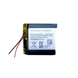 Replacement battery PL432224 for Amazfit EVE