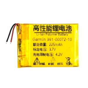Replacement battery 361-00072-10 for Garmin Forerunner 225