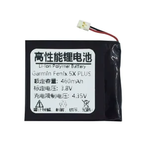 Replacement battery 361-00098-00 for Garmin Fenix 5X PLUS