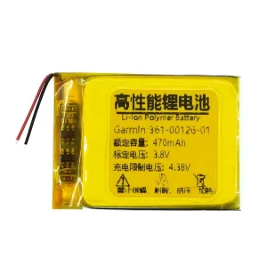 Replacement battery 361-00126-01 for Garmin tactix Delta