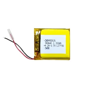 Replacement battery ZWD492626 for 360 Watch