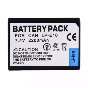 Camera battery for Canon LP-E10