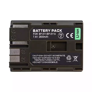 Camera battery for Canon BP-511 BP-511A
