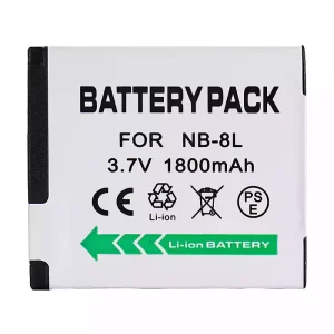 Camera battery for Canon NB-8L NB-8LH