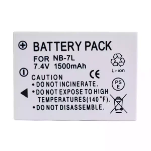 Camera battery for Canon G10 G11 G12 SX30 IS PC1305 PC1428 PC1560 PC1564