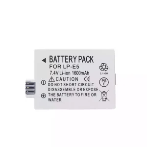 Camera battery for Canon EOS 100D EOS 450D EOS 500D EOS 1000D EOS 2000D
