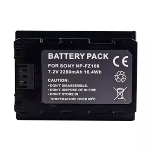 Camera battery for SONY Alpha A7R IV, Alpha A7R III, Alpha A7 III, Alpha A7M III,Alpha A7M IV,Alpha A6600, A7S III, A7R IIIA, A7R IVA, A7R5,Alpha 1,FX30