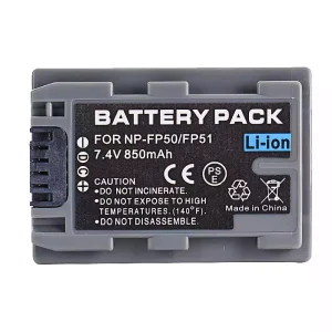 Camera battery for SONY DCR-HC21E DCR-HC23E DCR-SR40E DCR-SR60E DCR-SR70E