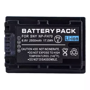 Camera battery for SONY NP-FH70,NP-FH60