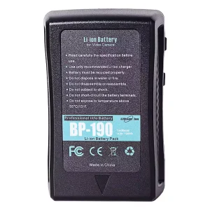 Camera battery for SONY BP-190W