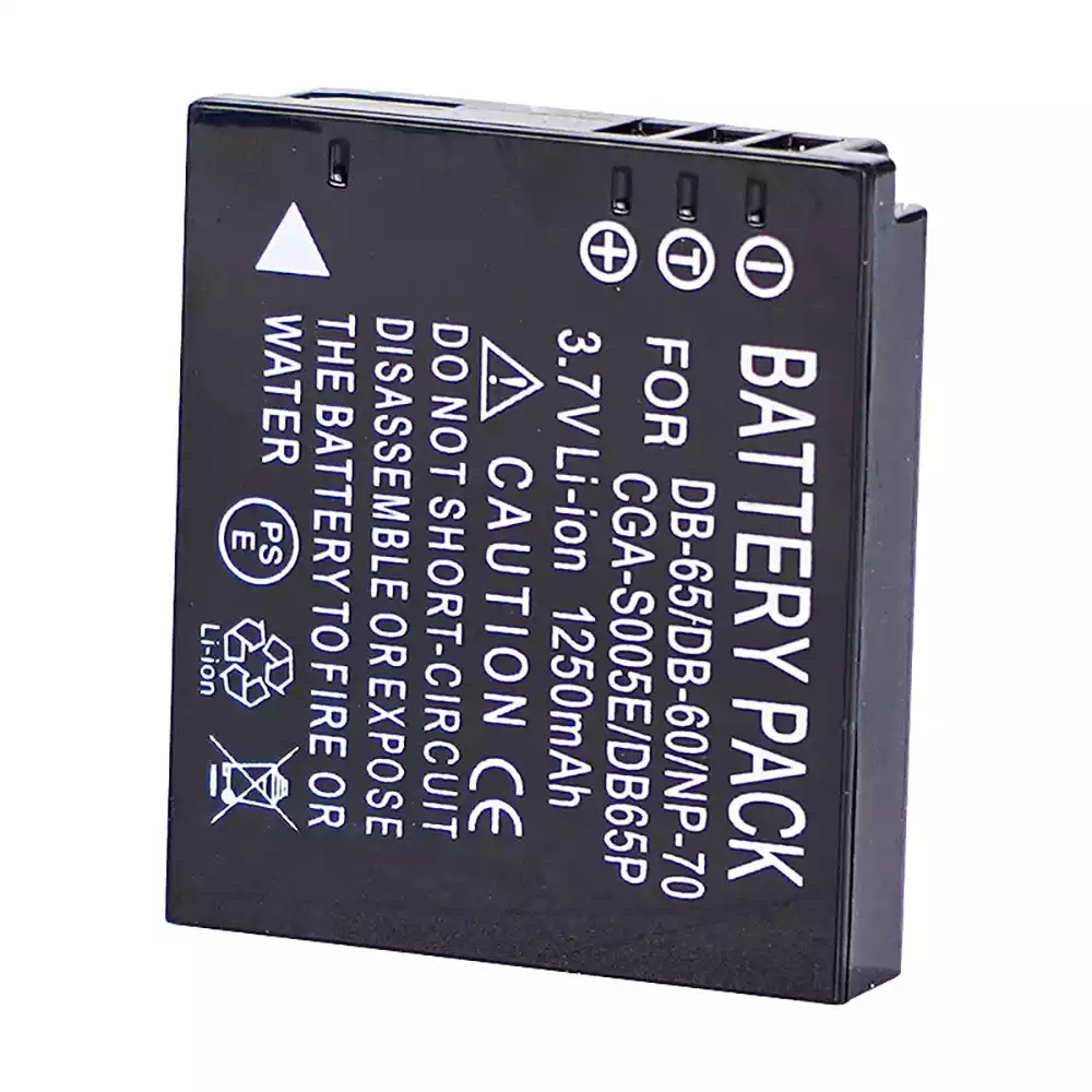 Camera battery for PANASONIC CGA-S005,DMW-BCC12 - Image 2