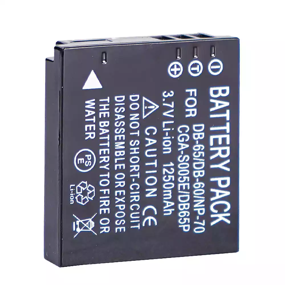 Camera battery for PANASONIC CGA-S005,DMW-BCC12 - Image 3