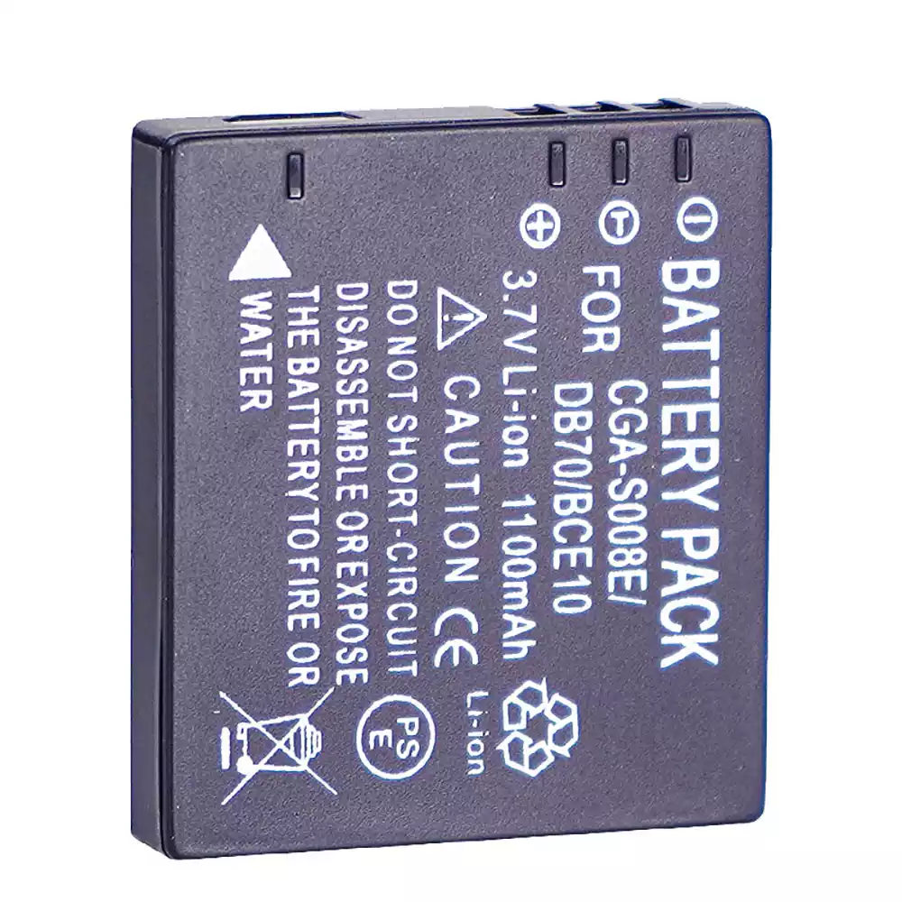 Camera battery for PANASONIC CGA-S008 CGA-S008A CGA-S008A/1B CGA-S008E CGA-S008E/1B - Image 3