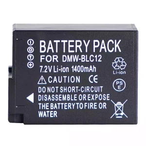 Camera battery for PANASONIC DMW-BLC12