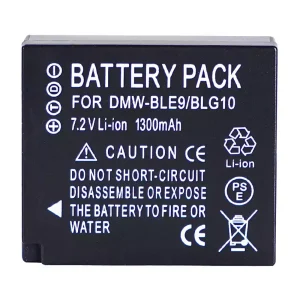 Camera battery for PANASONIC DMW-BLE9,DMW-BLG10