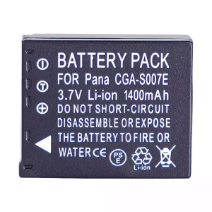 Camera battery for PANASONIC CGA-S007 CGA-S007E DMW-BCD10