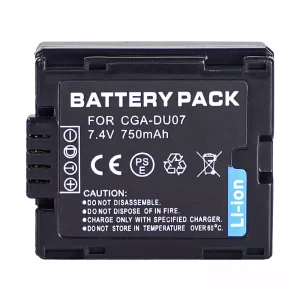 Camera battery for PANASONIC CGA-DU07 CGA-DU06