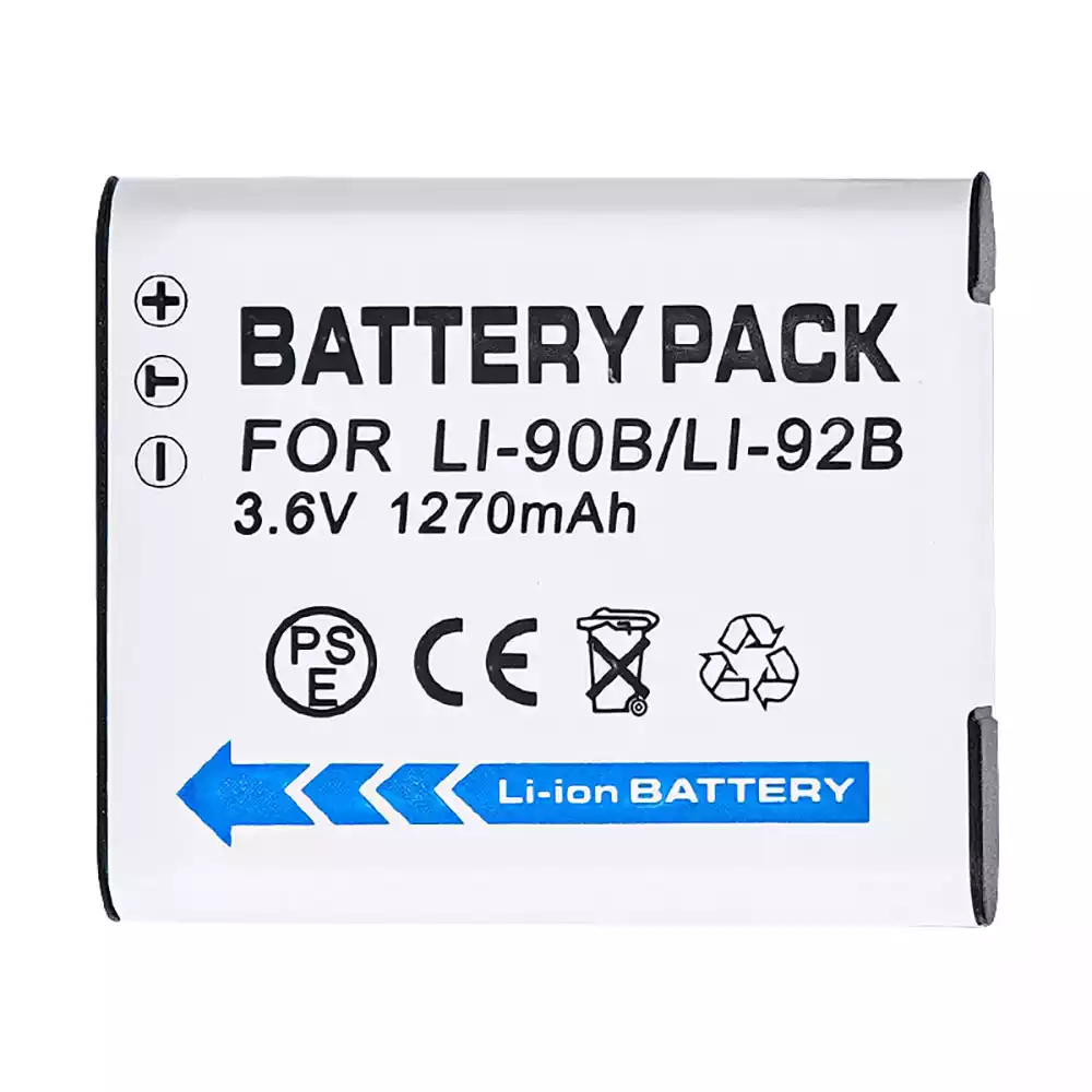 Camera battery for OLYMPUS LI-90B,LI-92B
