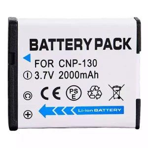 Camera battery for CASIO Exilim EX-10 EX-100 EX-H30