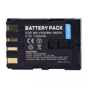 Camera battery for JVC BN-V408 BN-V416 BN-V428 BN-VM200