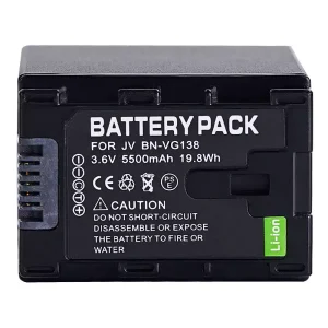 Camera battery for JVC BN-VG138