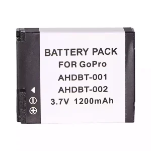 Camera battery for GoPro AHDBT-001 AHDBT-002,GoPro HD HERO(2010 MODEL),HD HERO2