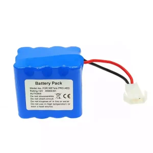 Replacement battery for METals PRO AED LIFE-POINT