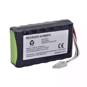 Replacement battery for GE DASH 2500,DASH 1800