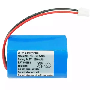 Replacement battery for Biocare HYLB-683 HYLB-293