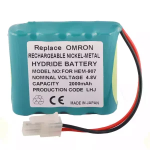 Replacement battery for Omron HEM-907,HEM-907XL,48H907N-AU