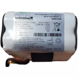 Battery for RESMED Stellar 100 Stellar 150 US18650VT3