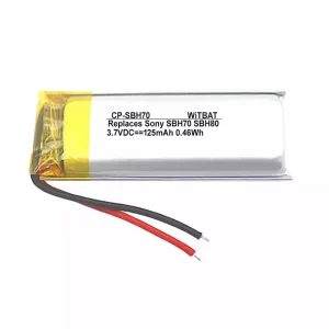 Replacement Bluetooth Headphone battery for Sony SBH70,SBH80