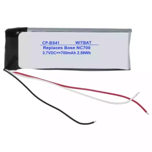Replacement Bluetooth Headphone battery for Bose NC700,792200-0010