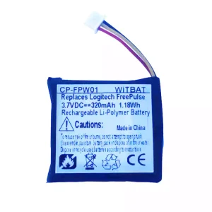 Replacement Bluetooth Headphone battery for Logitech FreePulse,980461-0403
