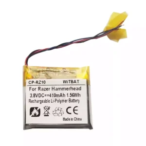 Replacement Bluetooth Headphone battery for Razer Hammerhead True Wireless,Razer Hammerhead True Wireless X