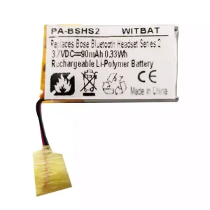 Replacement Bluetooth Headphone battery for Bose AHB501220P,BTL1,BT1R,BT2L,BT2R