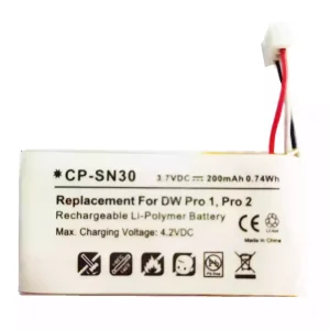 Replacement Bluetooth Headphone battery for 504374 for Sennheiser DW Pro1 DW Pro2, SD Pro1 SD Pro2,504374